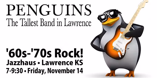 Time for Chilly Rock -- Penguins at Jazzhaus