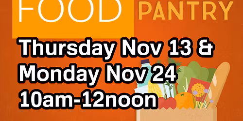 Food Pantry at First Church of the Nazarene