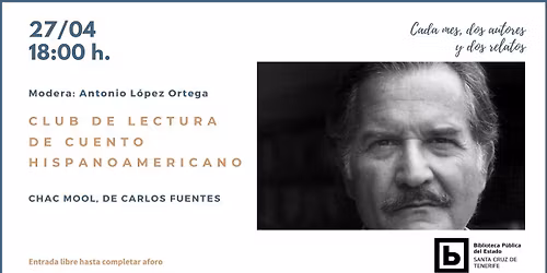 Club de Lectura de Cuento Hispanoamericano: Chac Mool, de Carlos Fuentes