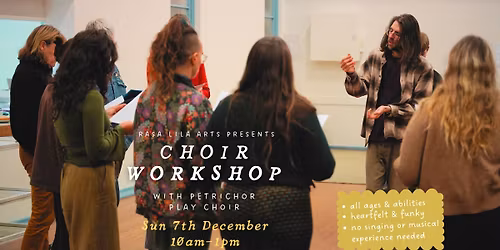 Singing Workshop with Petrichor Play Choir