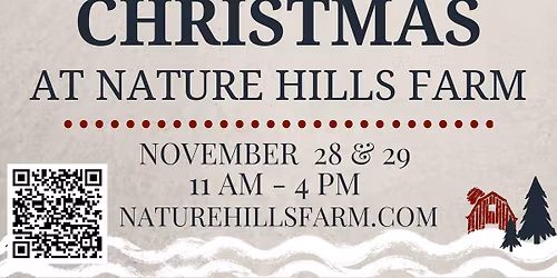 Christmas at Nature Hills Farm 