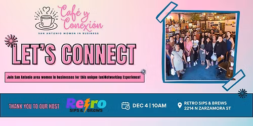 Let's Connect December: (un)Networking Experience