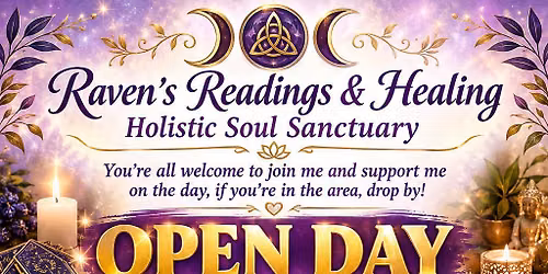Open Taster Day for Psychic Intuitive Readings & Energy Healing 