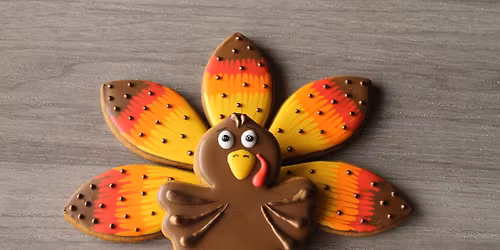 Turkey cookie platter