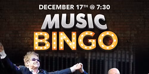 Billy Joel & Elton John Music Bingo at 317 Main Street!