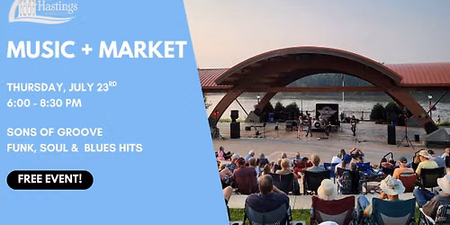 Music + Market: Sons of Groove - Funk\/Soul\/Blues Hits