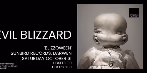 BLIZZOWEEN at Sunbird Records, Darwen.