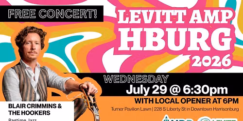 Harrisonburg, VA @ Levitt AMP at Turner Pavillion 