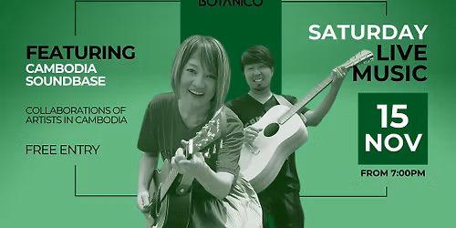 Saturday Live Music - Cambodia Soundbase