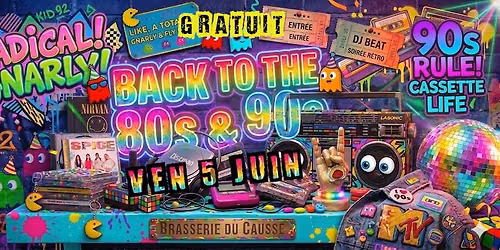 SOIREE ANNEES 80's 90's