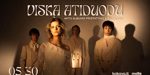 AKTU debiutinio albumo \u201eVisk\u0105 Atiduodu\u201c pristatymo koncertas