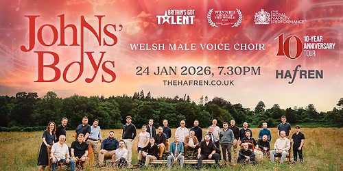 An Evening With Johns' Boys Welsh Male Voice Choir