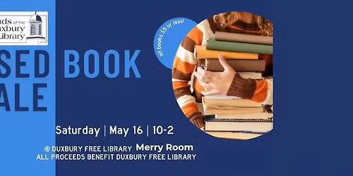 Duxbury FOL Annual Book Sale 