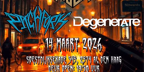 SKYLOTH + PITCHFORK + DEGENERATE | MUSICON, DEN HAAG
