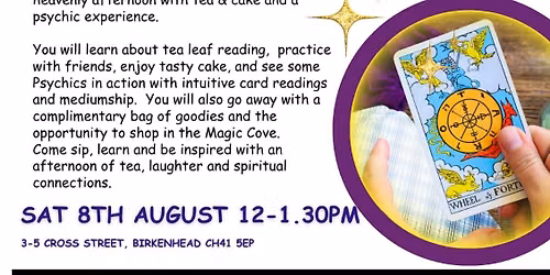 Psychic afternoon tea \ud83d\udd2e\u2615\ufe0f\ud83c\udf70