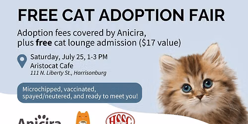 FREE Cat Adoption Fair