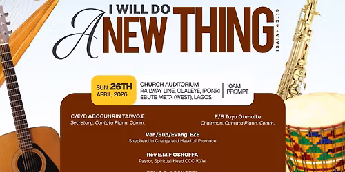 CANTATA ANNIVERSARY 2026