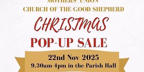 Christmas Pop Up Sale