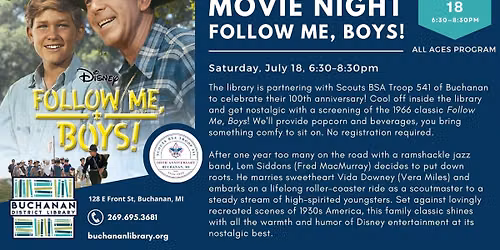 Movie Night: Follow Me, Boys!