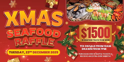 XMAS SEAFOOD RAFFLE