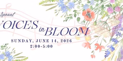 Voices in Bloom: A Flag Day Garden Stroll