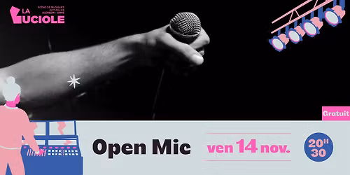 Open Mic - La Luciole \u00b7 Alen\u00e7on