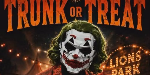 TRUNK OR TREAT OCT 31st 4-6pm