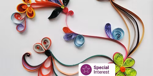 Libraries After Dark: Paper Quilling  with Annette