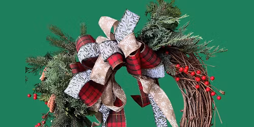 Holiday Grapevine Wreath Making Class with Rollin' Blooms