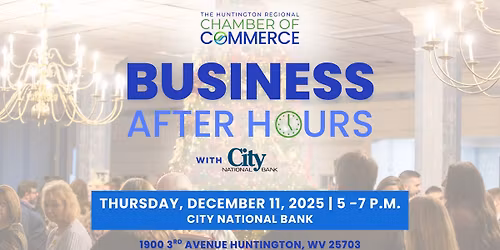 December Business After Hours with City National Bank