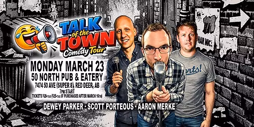 Talk of the Town Comedy Tour - Red Deer, AB