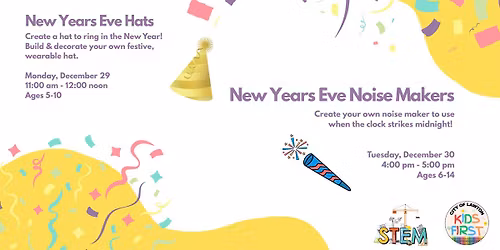 New Year's Eve Noise Makers