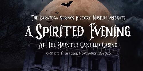 Spirited Evening at the Haunted Canfield Casino 