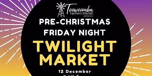 Christmas Twilight Market