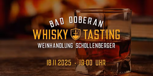 Whisky Tasting in Bad Doberan