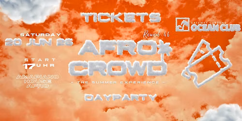 AFROCROWD FRANKFURT| OCEANS CLUB WE DO IT AGAIN