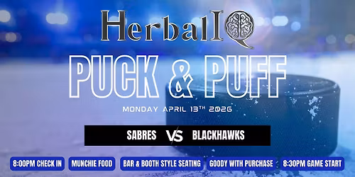 Sabres VS. Blackhawks at Herbal IQ