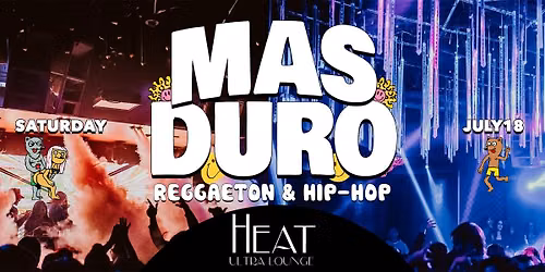 Reggaeton & Hip-Hop Party @ Heat Ultra Lounge OC