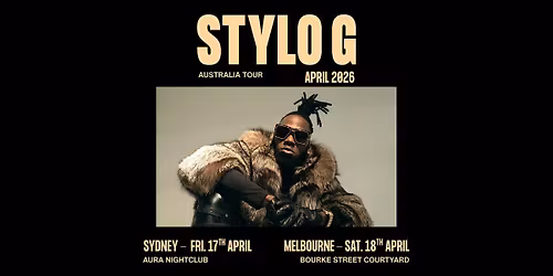 Stylo G LIVE in Sydney