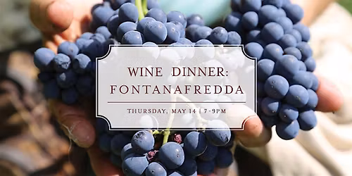 Wine Dinner: Fontanafredda