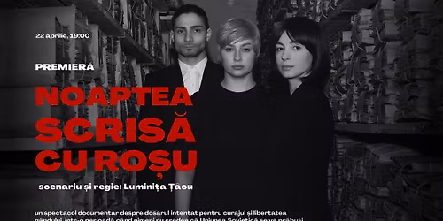 NOAPTEA SCRIS\u0102 CU RO\u0218U