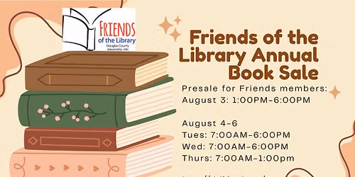 Friends of the Library Annual Book Sale