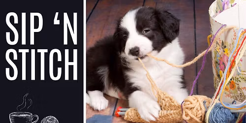 Sip & Stitch at the Library