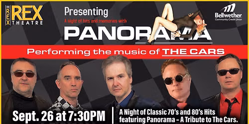 Panorama - Returns to The REX Theatre - Manchester NH