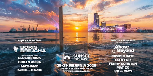 Sunset Square 2026 \u00b7 28-29.08 Gdynia