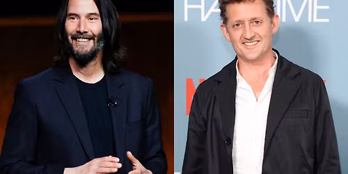 Parking Waiting For Godot starring Keanu Reeves and Alex Winter - New York