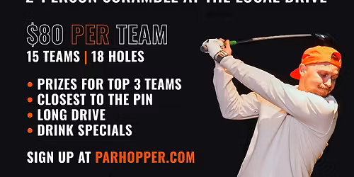 ParHopper Grip It & Sip It 2-Person Golf Scramble