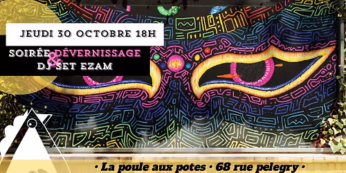 \u25aa\ufe0fD\u00e9vernissage Expo du Mois MAZE & Dj Set by Ezam\u25aa\ufe0f