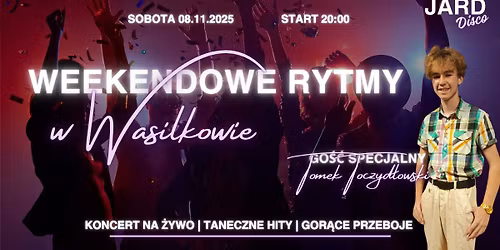 WEEKENDOWE RYTMY | Tomasz Toczyd\u0142owski | 08.11.2025 | Koncert Na \u017bywo