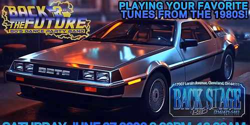 B2TF is BACK at the Backstage Bar! 830PM - 1230AM